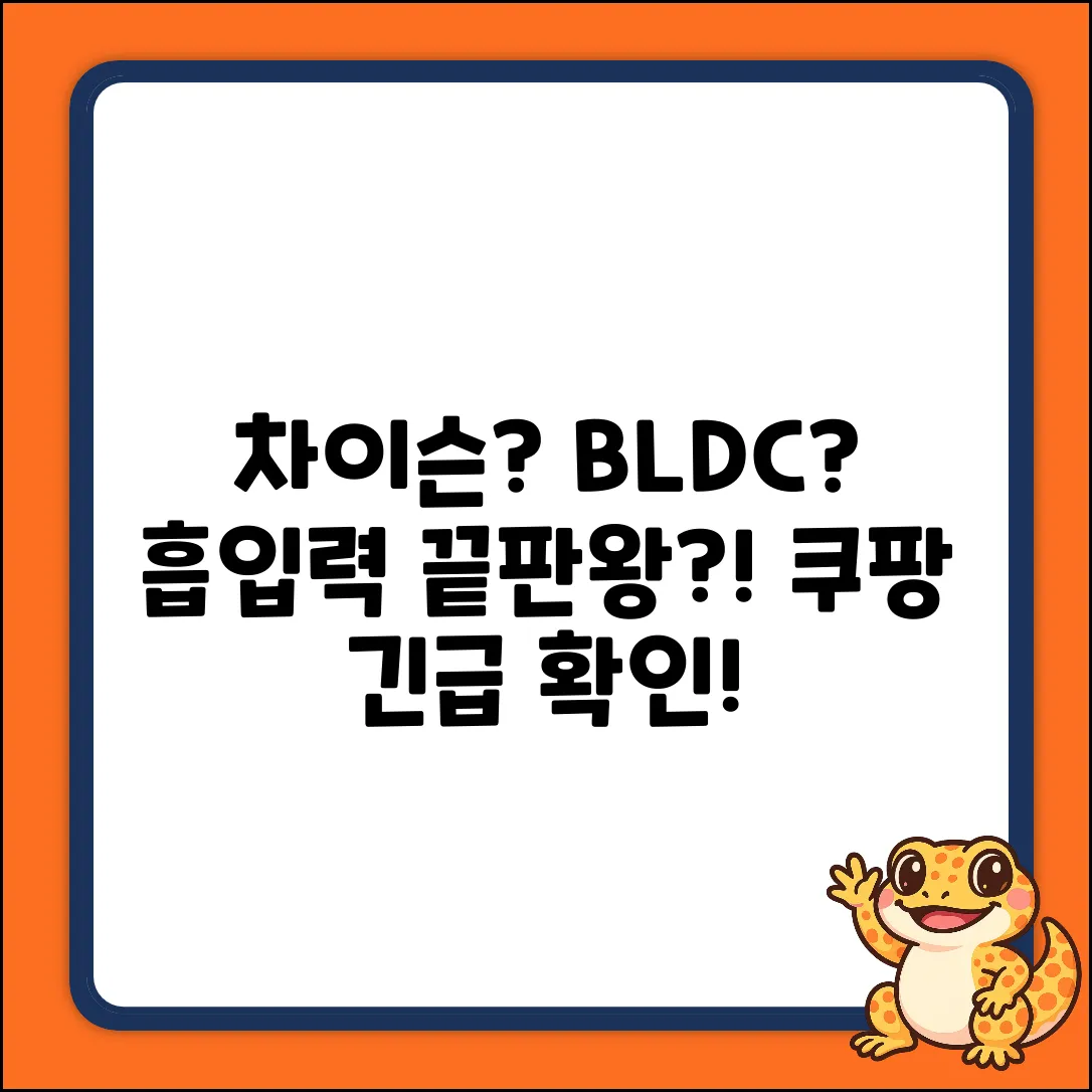 차이슨 무선 청소기, BLDC 흡입력 끝판왕일까?