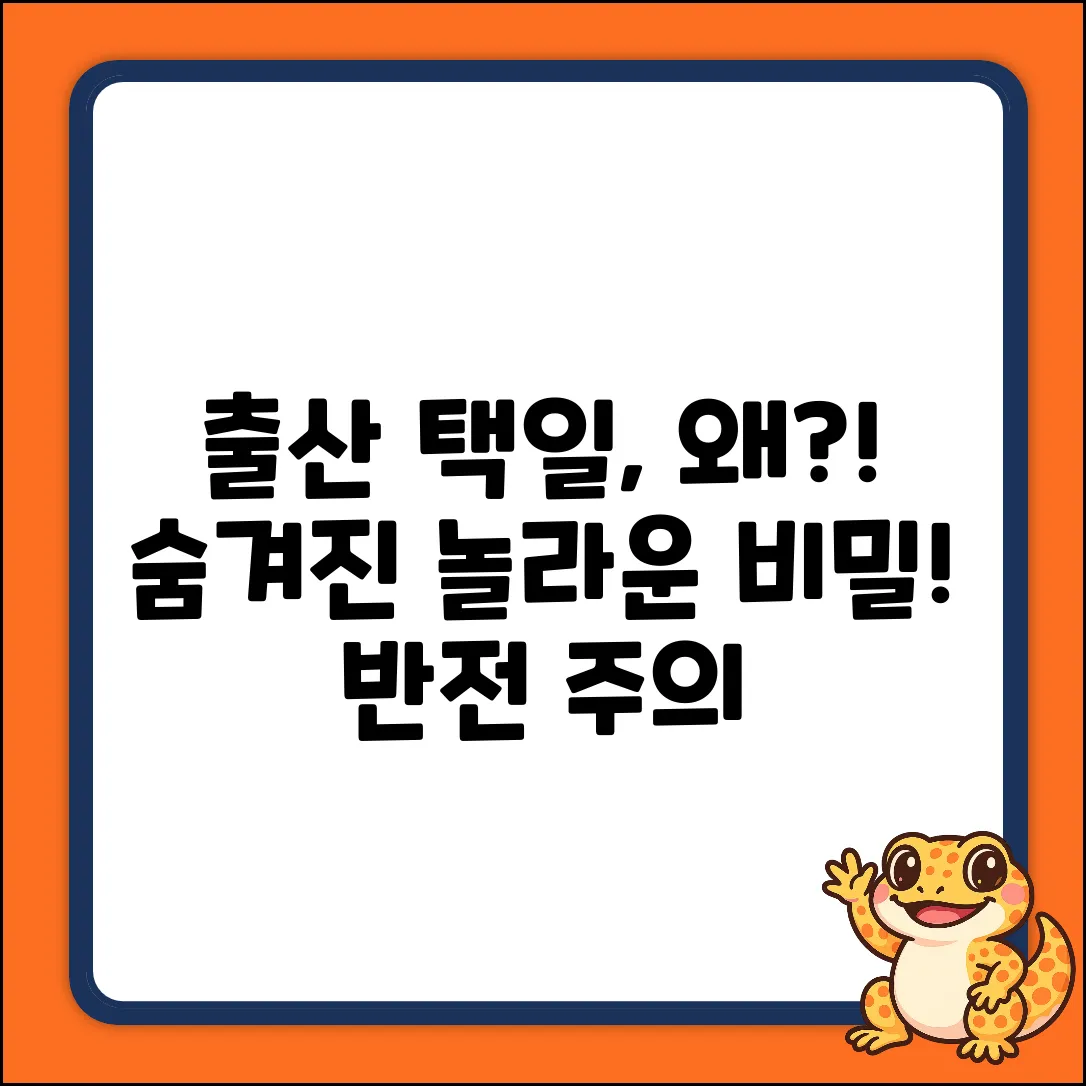 출산 택일, 왜? 숨겨진 놀라운 이유!
