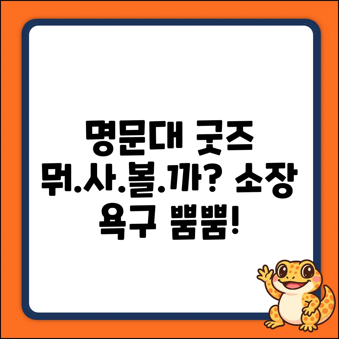 명문대 기념품 완벽 가이드: 뭐가 있을까?