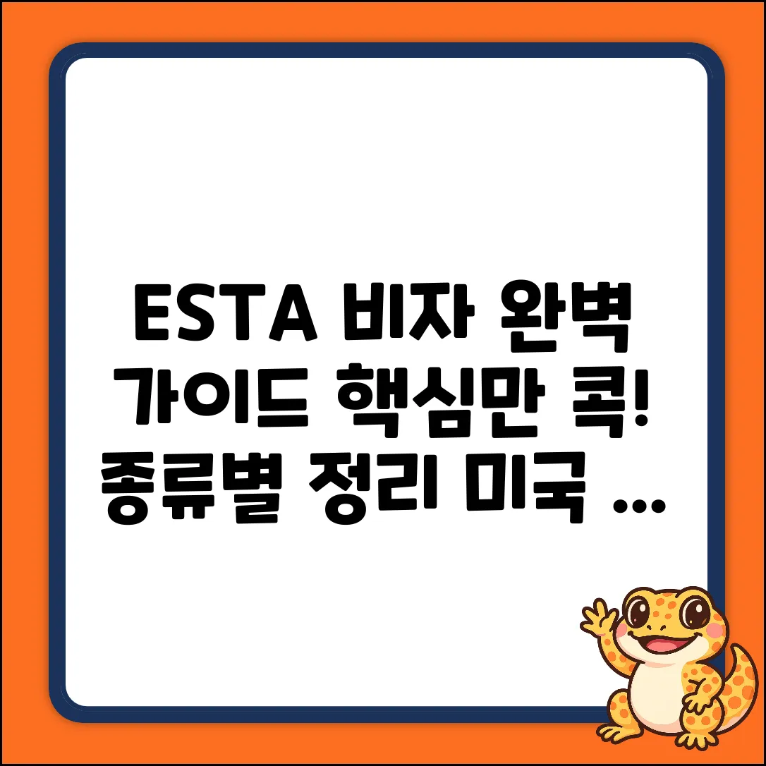 이스타 비자 종류 완벽 가이드: 핵심만 콕!