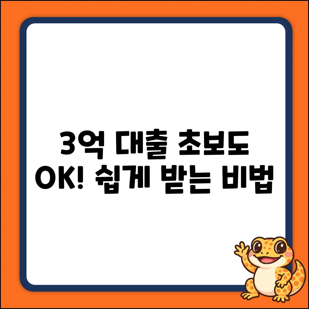 3억 대출, 초보자도 쉽게 받는 방법!