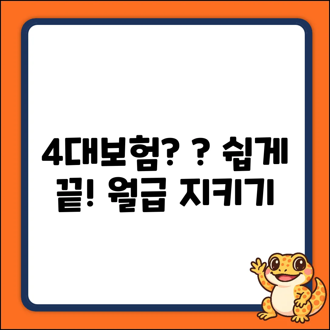 4대보험 퍼센트, 딱 쉽게 알려줄게!